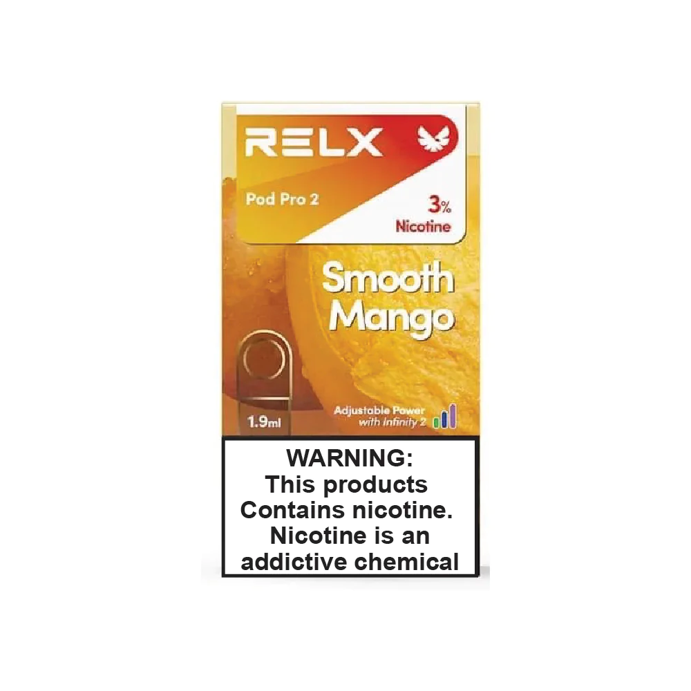 Cigarette Electronique Bruxelles J2D8239 | RELX Pod Pro mangue onctueuse 2