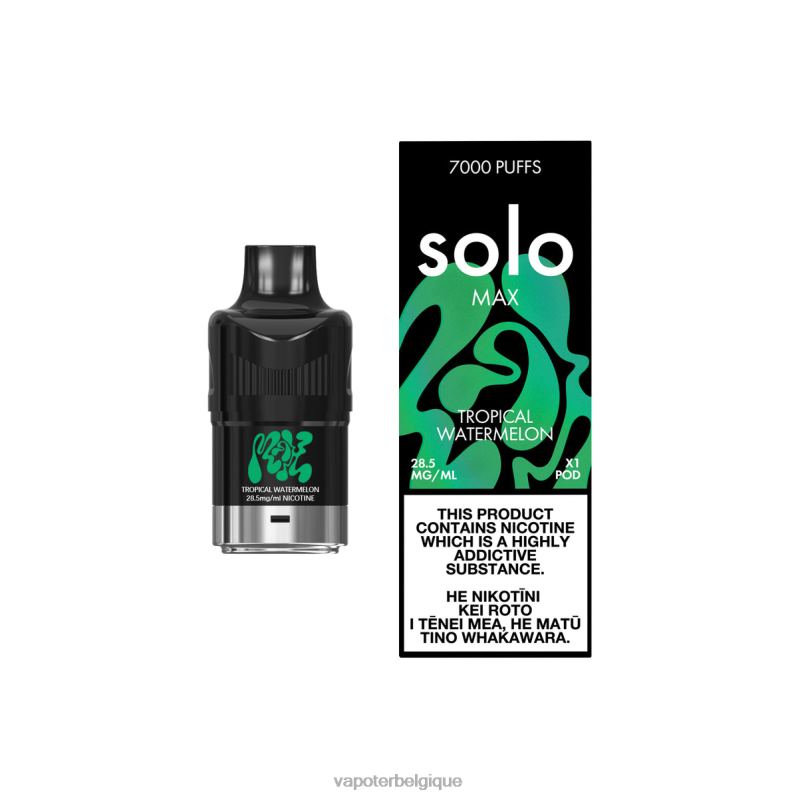 Vape En Gros 26RVJ82 - Solo MAX cosse pastèque tropicale