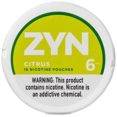 Cigarette Electronique Jetable J2D817 | ZYN agrumes sachet de nicotine 6mg