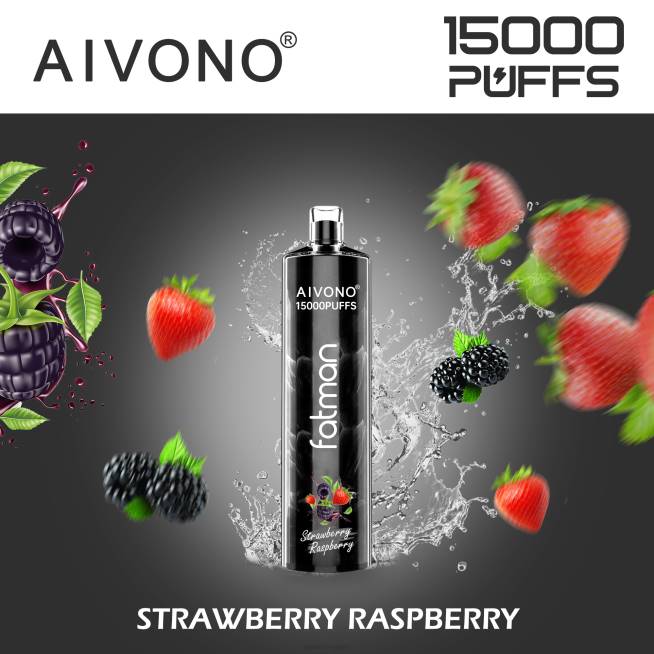 Aivono FATMAN 15000 fraise framboise - VBRB15 Grossiste Vape Jetable