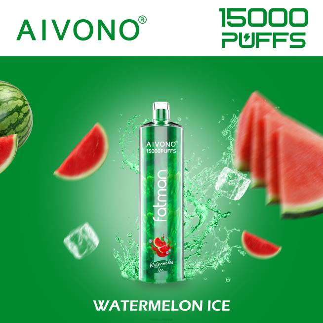 Aivono FATMAN 15000 glace à la pastèque - VBRB12 Vape Grossiste