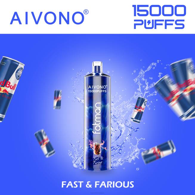 Aivono FATMAN 15000 rapide et furieux - VBRB18 Cigarette Electronique Bruxelles