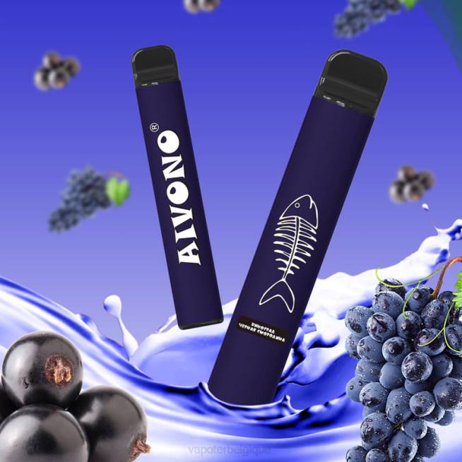 Aivono AIM FISHBONE 600 raisin cassis - VBRB284 Cigarette Electronique Grossiste