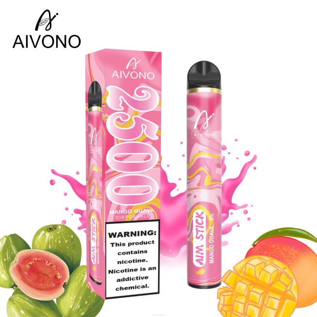 Aivono AIM STICK 2500 mangue goyave - VBRB146 Vapoter Belgique