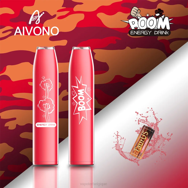 Aivono AIM BOOM 600 boisson énergisante - VBRB358 Cigarette Electronique Jetable