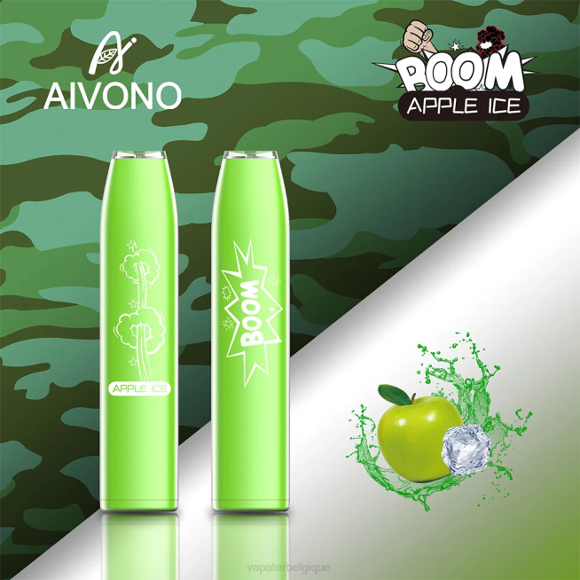 Aivono AIM BOOM 600 glace aux pommes - VBRB354 Vape Grossiste