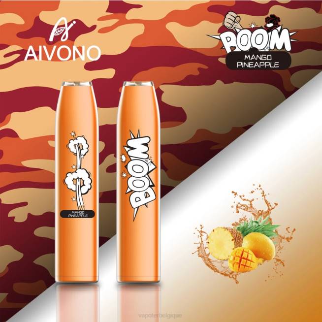 Aivono AIM BOOM 600 mangue ananas - VBRB360 Cigarette Electronique Bruxelles