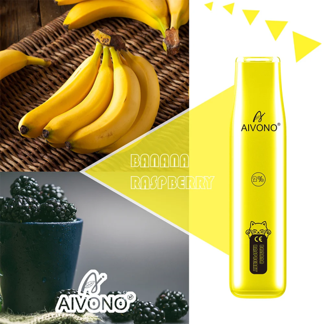 Aivono AIM CAT 400 banane framboise - VBRB334 Vape En Gros