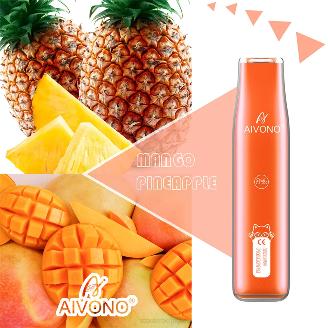 Aivono AIM CAT 400 mangue ananas - VBRB340 Cigarette Electronique Jetable