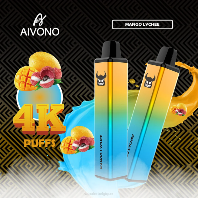 Aivono AIM FREAK 4000 litchi mangue - VBRB262 Vape En Gros