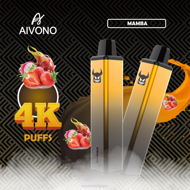 Aivono AIM FREAK 4000 manba - VBRB252 Cigarette Electronique Bruxelles