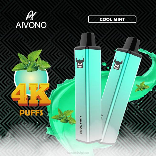 Aivono AIM FREAK 4000 menthe fraîche - VBRB254 Vapoter Belgique