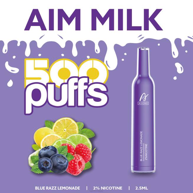 Aivono AIM MILK 500 limonade bleue - VBRB264 Vape Grossiste