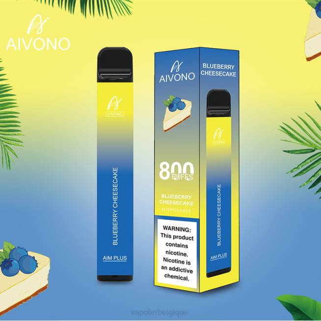 Aivono AIM PLUS 800 cheesecake aux myrtilles - VBRB174 Vape Grossiste