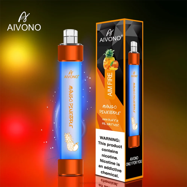 Aivono AIM FIRE 1000 mangue ananas - VBRB331 Cigarette Electronique Jetable