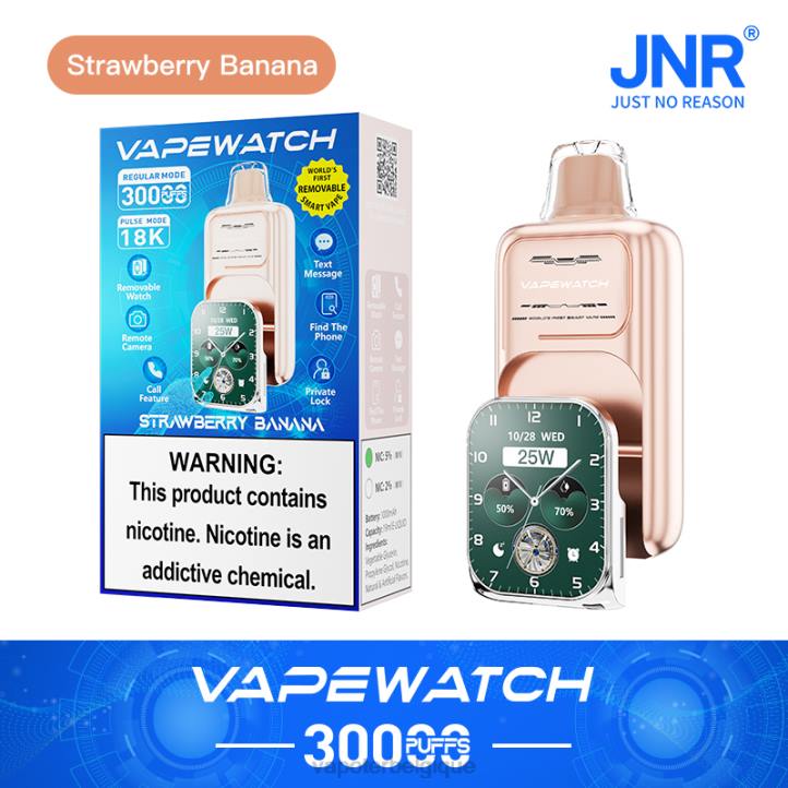 Cigarette Electronique Belgique P6227 - JNR montre vape banane fraise