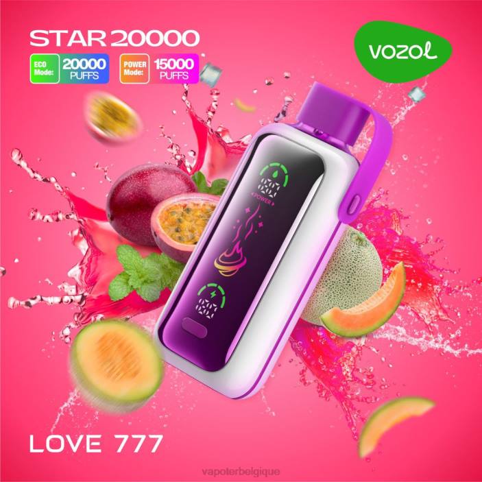 VOZOL STAR 20000 028612 amour 777 Grossiste Vape En Ligne