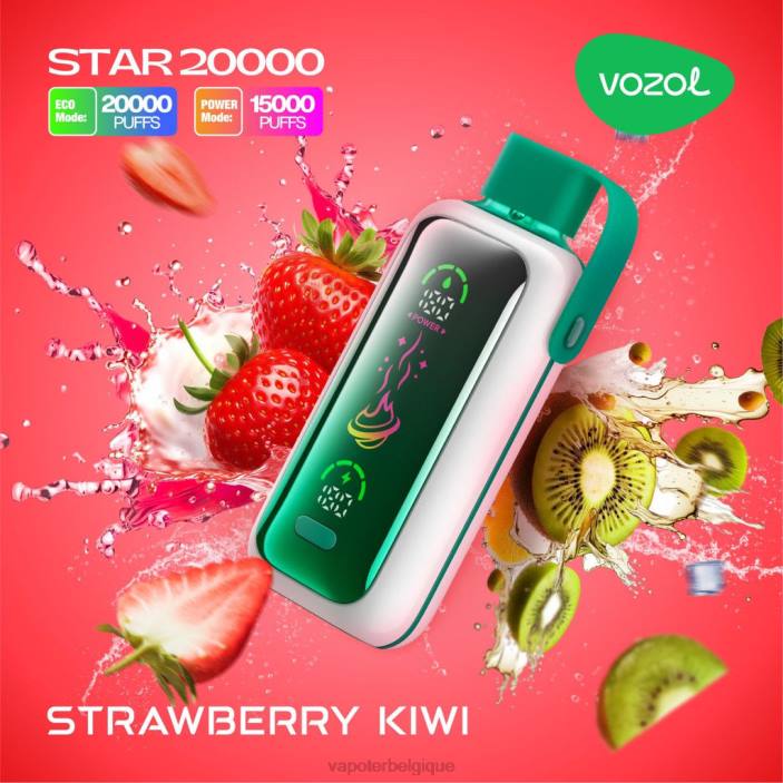 VOZOL STAR 20000 028620 fraise-kiwi Grossiste Vape En Ligne