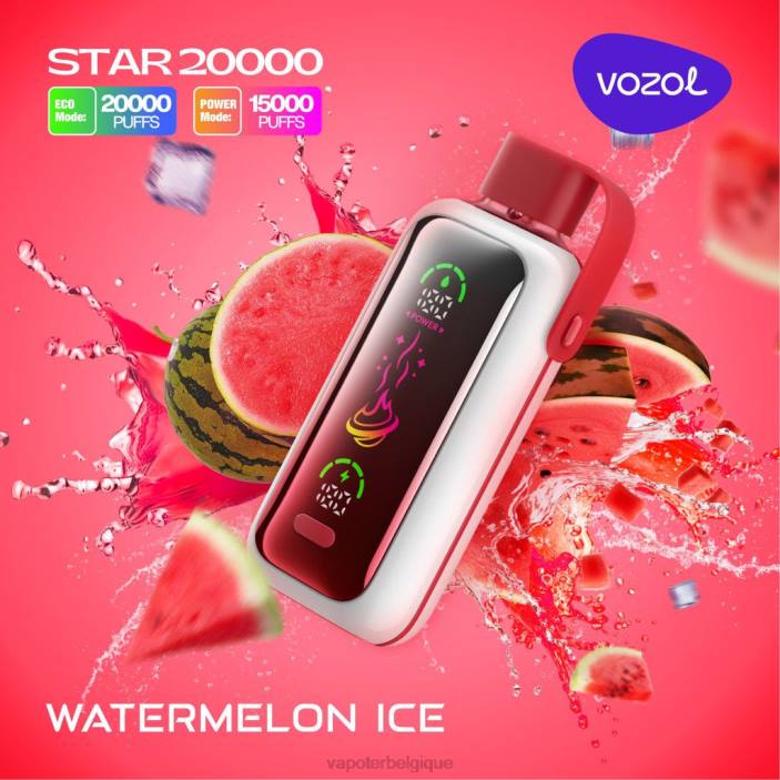 VOZOL STAR 20000 02863 glace à la pastèque Vape Grossiste