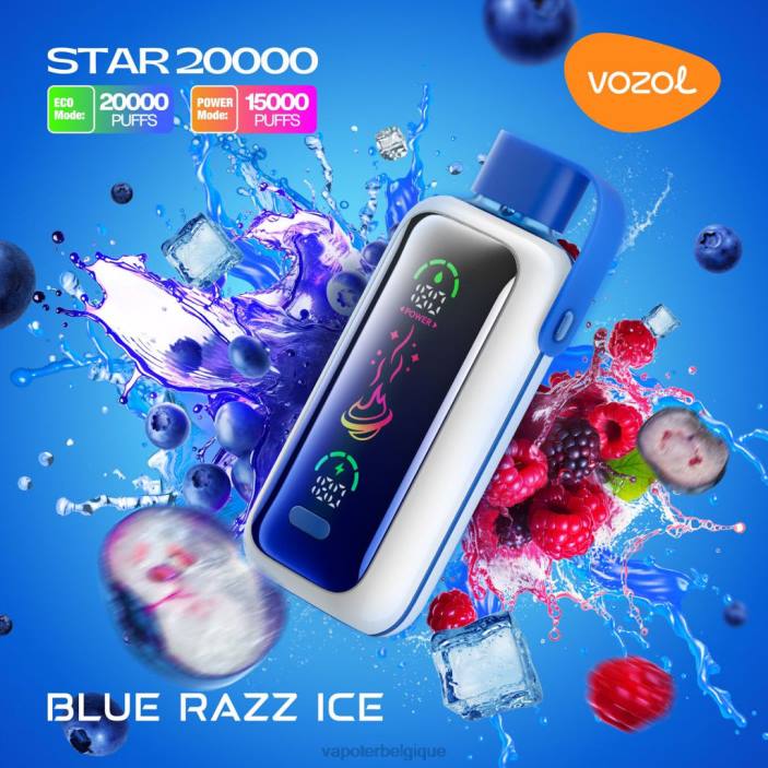 VOZOL STAR 20000 02864 glace bleue Grossiste Vape En Ligne